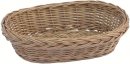 Brotkorb - oval - Vollweide - 24x17x7 cm