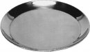 Edelstahl-Serviertablett - rund - 25 cm