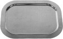 Edelstahl-Tablett - glatt - 35x24 cm - CNS 18/0