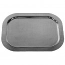 Edelstahl-Tablett - glatt - 42x31 cm - CNS 18/0