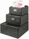 Pizza Transport Box in schwarz - Innenh�he 10,0 cm,...