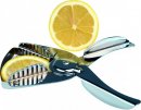 Zitronenscheibenpresse - Zangenform - Chromstahl